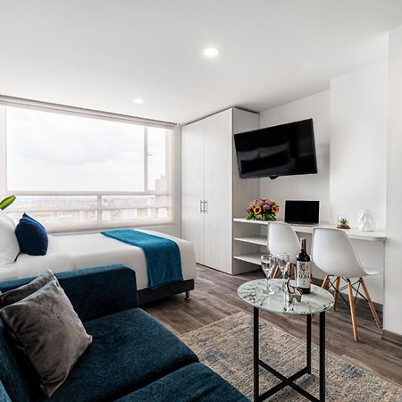 Апартаменты Torre Acqua Lofts - Downtown Богота Экстерьер фото