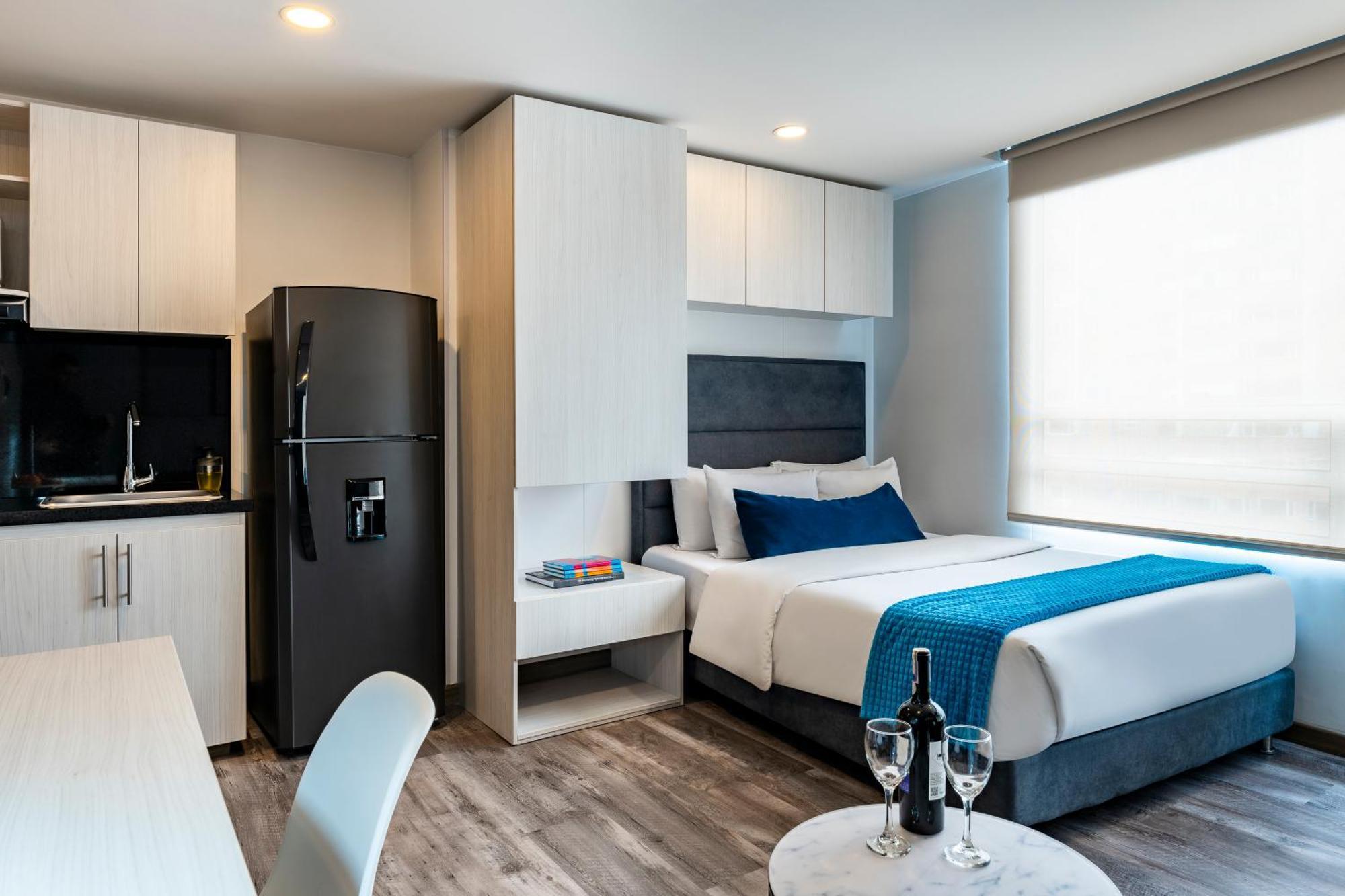 Апартаменты Torre Acqua Lofts - Downtown Богота Номер фото