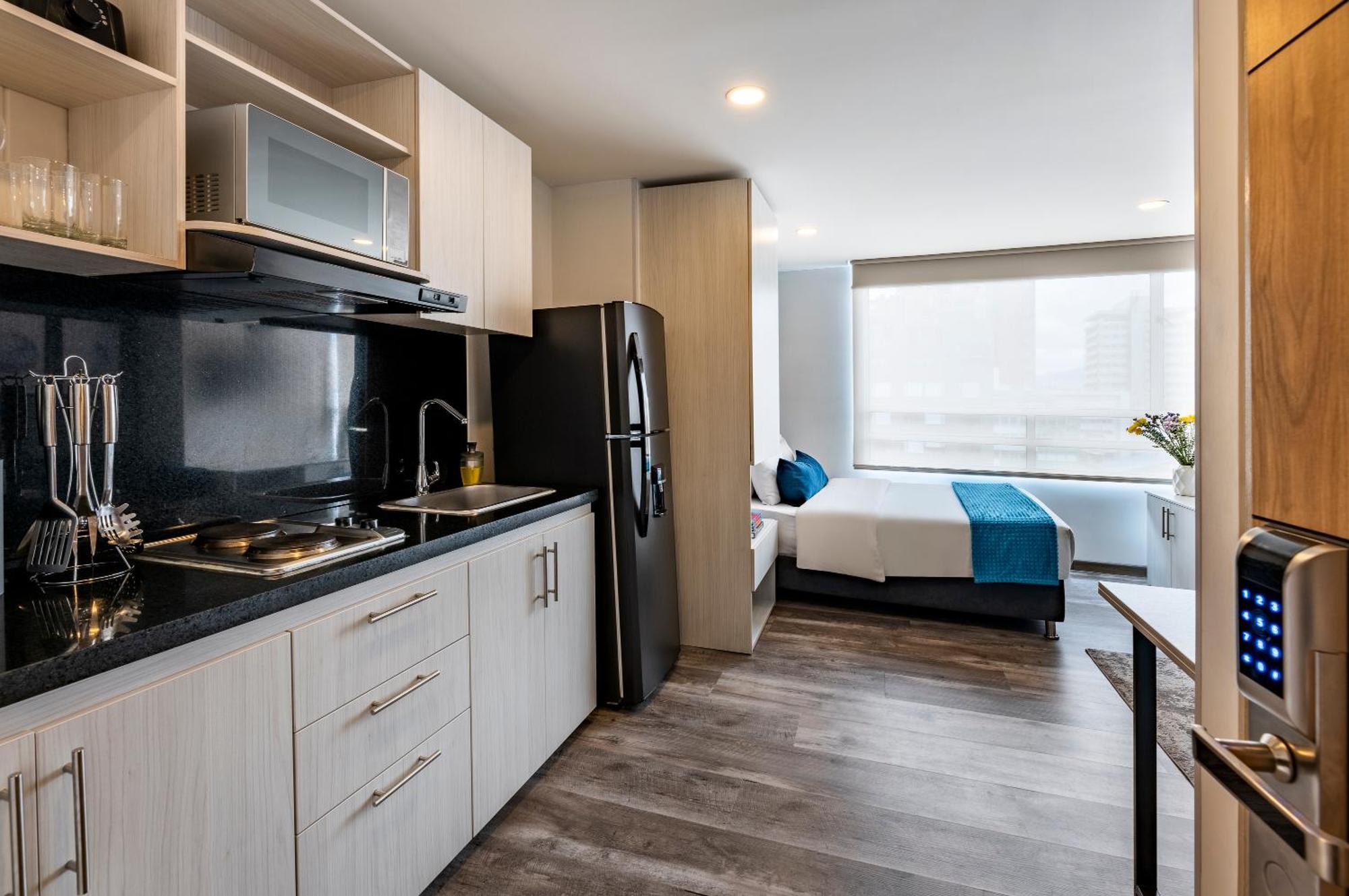 Апартаменты Torre Acqua Lofts - Downtown Богота Экстерьер фото
