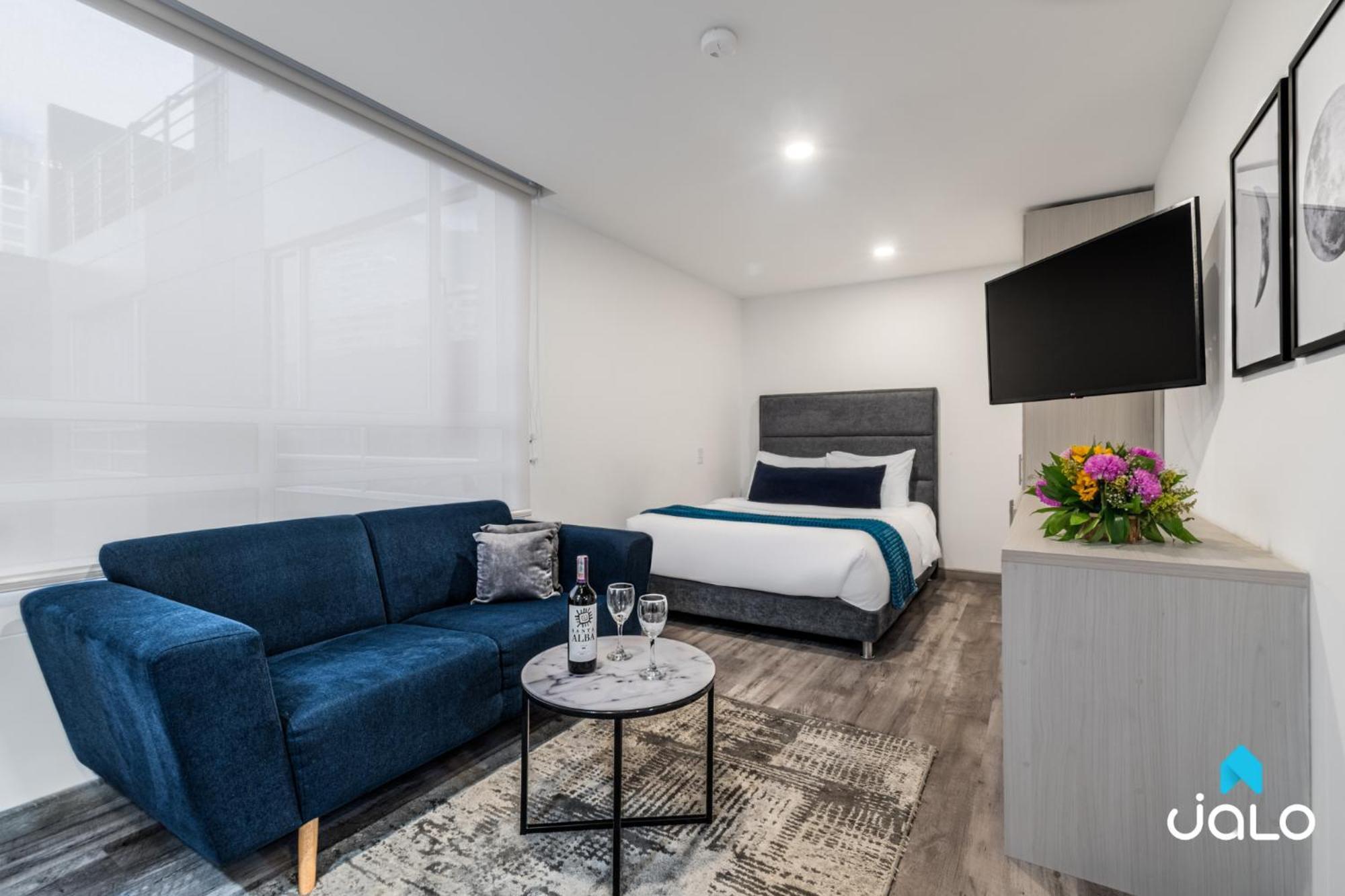 Апартаменты Torre Acqua Lofts - Downtown Богота Экстерьер фото