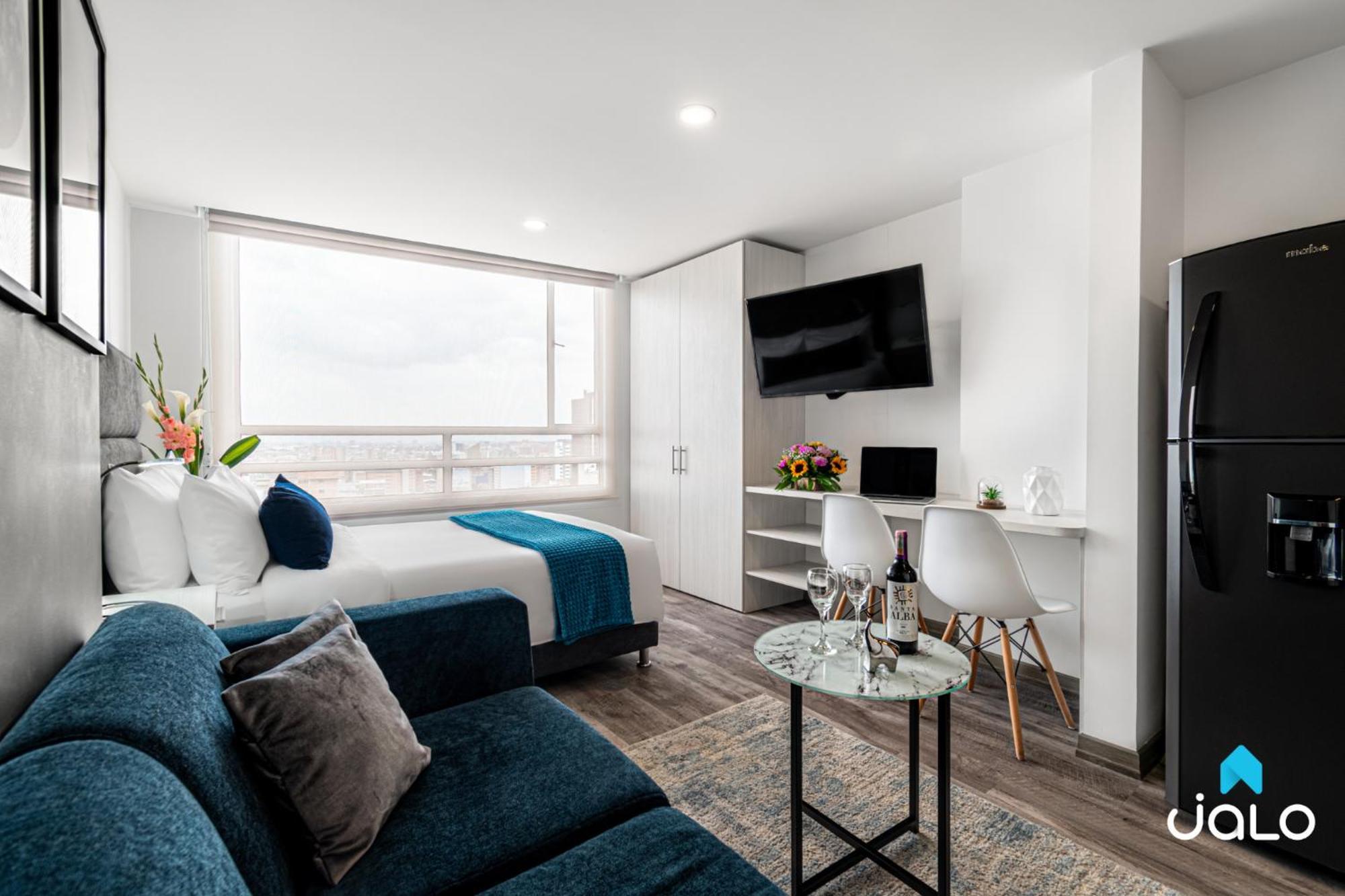 Апартаменты Torre Acqua Lofts - Downtown Богота Экстерьер фото